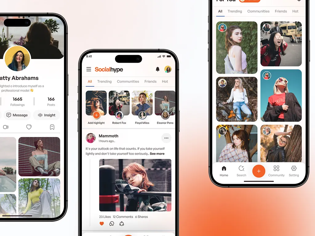 Community engagement on social media by Striders Tech